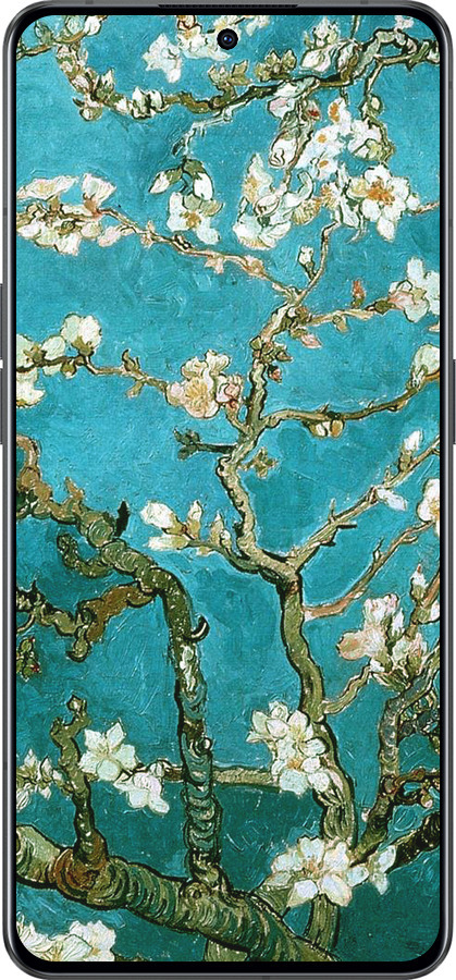 Силіконовий чехол Вінсент Ван Гог. Сакура для Oppo Reno8 Pro 5G - 841u-2615 изображение 