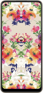 Силиконовый чехол Цветочный узор для Oppo Reno8 5G - 1083u-2614 изображение 
