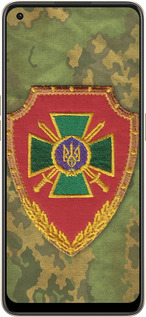 Силіконовий чехол Прикордона служба України  для Oppo Reno8 5G - 1091u-2614 изображение 