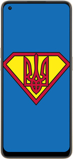 Силиконовый чехол Супер Тризуб для Oppo Reno8 5G - 1164u-2614 изображение 