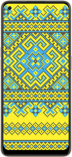 Силиконовый чехол Вышиванка 41 для Oppo Reno8 5G - 1175u-2614 изображение 