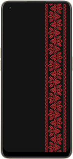 Силиконовый чехол Вышиванка 53 для Oppo Reno8 5G - 2041u-2614 изображение 