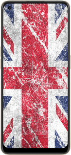 Силиконовый чехол Флаг Великобритании 1 для Oppo Reno8 5G - 386u-2614 изображение 