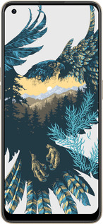 Силиконовый чехол Арт-орел на фоне природы для Oppo Reno8 5G - 3983u-2614 изображение 