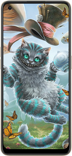 Силиконовый чехол Чеширский кот 2 для Oppo Reno8 5G - 3993u-2614 изображение 