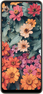 Силиконовый чехол Beauty flowers для Oppo Reno8 5G - 4050u-2614 изображение 