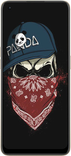 Силиконовый чехол Череп в кепке для Oppo Reno8 5G - 4127u-2614 изображение 