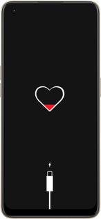 Силиконовый чехол Подзарядка сердца для Oppo Reno8 5G - 4274u-2614 изображение 