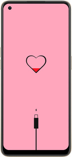 Силіконовий чехол Підзарядка серця1 для Oppo Reno8 5G - 4275u-2614 изображение 