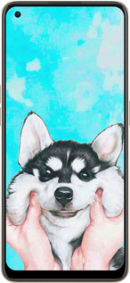 Силиконовый чехол Улыбнись для Oppo Reno8 5G - 4276u-2614 изображение 