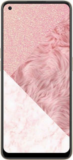 Силиконовый чехол Розовые текстуры для Oppo Reno8 5G - 4343u-2614 изображение 