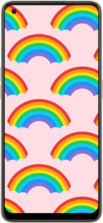 Силиконовый чехол Rainbows для Oppo Reno8 5G - 4478u-2614 изображение 
