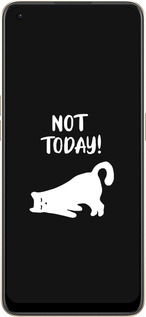 Силіконовий чехол Втомлений кіт для Oppo Reno8 5G - 4535u-2614 изображение 