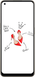 Силіконовий чехол Жінка для Oppo Reno8 5G - 4599u-2614 изображение 