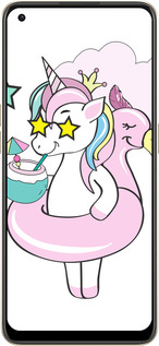 Силиконовый чехол Crown Unicorn для Oppo Reno8 5G - 4660u-2614 изображение 