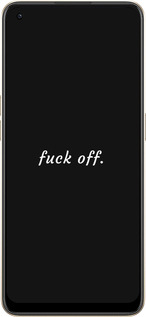 Силиконовый чехол Fuck off для Oppo Reno8 5G - 4731u-2614 изображение 