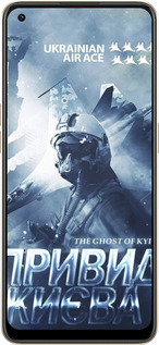 Силиконовый чехол Призрак Киева v2 для Oppo Reno8 5G - 5229u-2614 изображение 