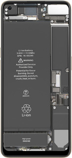 Силиконовый чехол Детали смартфона для Oppo Reno8 5G - 5487u-2614 изображение 