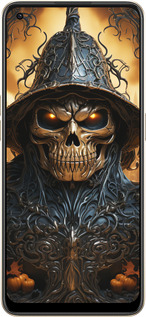 Силиконовый чехол Череп 2 для Oppo Reno8 5G - 5652u-2614 изображение 