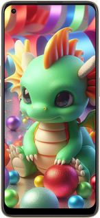 Силіконовий чехол Веселий дракончик для Oppo Reno8 5G - 5812u-2614 изображение 