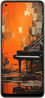 Силиконовый чехол Чехол для телефона Оранжевый Рояль для Oppo Reno8 5G - 5937u-2614 изображение 