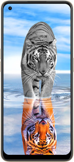 Силиконовый чехол Тигр для Oppo Reno8 5G - 6016u-2614 изображение 