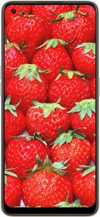 Силиконовый чехол Клубника для Oppo Reno8 5G - 6020u-2614 изображение 