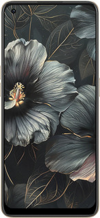 Силіконовий чехол Чорні квіти для Oppo Reno8 5G - 6031u-2614 изображение 