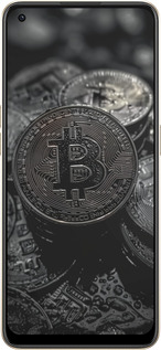 Силиконовый чехол Black Bitcoin для Oppo Reno8 5G - 6090u-2614 изображение 