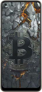 Силіконовий чехол Розпечений біткойн для Oppo Reno8 5G - 6091u-2614 изображение 