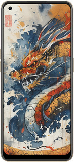 Силіконовий чехол Гнів дракона для Oppo Reno8 5G - 6112u-2614 изображение 