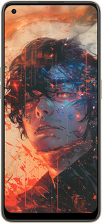 Силіконовий чехол Обличчя в полум'ї для Oppo Reno8 5G - 6127u-2614 изображение 