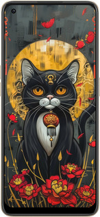 Силиконовый чехол China Cat для Oppo Reno8 5G - 6134u-2614 изображение 