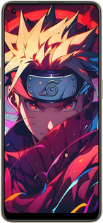 Силиконовый чехол Наруто для Oppo Reno8 5G - 6274u-2614 изображение 