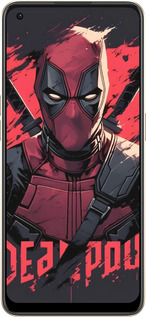 Силиконовый чехол Дедпул для Oppo Reno8 5G - 6293u-2614 изображение 