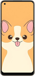 Силиконовый чехол Милый пес для Oppo Reno8 5G - 6296u-2614 изображение 