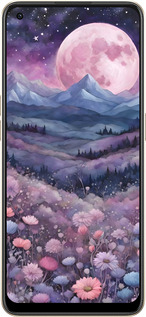 Силиконовый чехол Ночь луна арт для Oppo Reno8 5G - 6319u-2614 изображение 