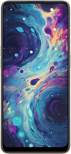 Силиконовый чехол Арт акварель для Oppo Reno8 5G - 6329u-2614 изображение 