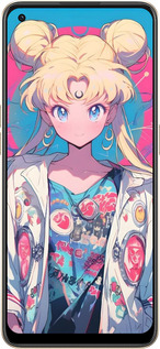 Силіконовий чехол Сейлор Мун 2 для Oppo Reno8 5G - 6351u-2614 изображение 