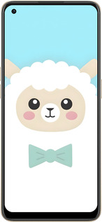 Силиконовый чехол Милый барашек для Oppo Reno8 5G - 6355u-2614 изображение 