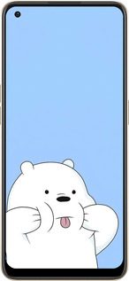 Силиконовый чехол Милый мишка для Oppo Reno8 5G - 6357u-2614 изображение 