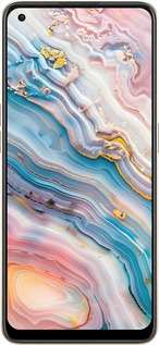 Силіконовий чехол Мрамор красивый для Oppo Reno8 5G - 6376u-2614 изображение 