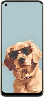 Силиконовый чехол Пес в очках для Oppo Reno8 5G - 6381u-2614 изображение 