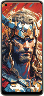 Силиконовый чехол Тор для Oppo Reno8 5G - 6384u-2614 изображение 