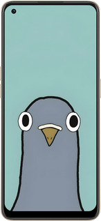 Силиконовый чехол Голубь для Oppo Reno8 5G - 6388u-2614 изображение 