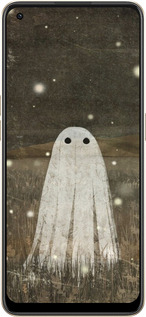 Силиконовый чехол Привидение и светлячки для Oppo Reno8 5G - 6406u-2614 изображение 