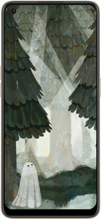 Силиконовый чехол С изображением соснового леса и привидения для Oppo Reno8 5G - 6420u-2614 изображение 