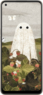 Силиконовый чехол Клубничные поля и привидения для Oppo Reno8 5G - 6426u-2614 изображение 