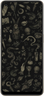 Силиконовый чехол Мистический коллаж с травами и магическими символами для Oppo Reno8 5G - 6428u-2614 изображение 