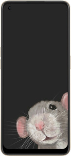 Силіконовий чехол The Peeking Rat для Oppo Reno8 5G - 6442u-2614 изображение 